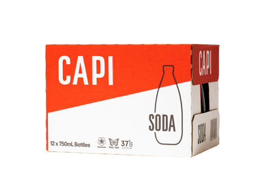 Capi Soda Water Bottle 750mL Carton 12 | Liquorland
