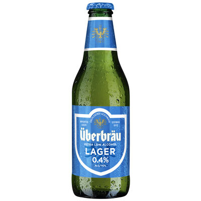 Uberbrau Ultra Low Alcohol Lager 330mL Each | Liquorland