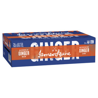 James Squire Ginger Beer Can 330mL Carton 24 | undefined
