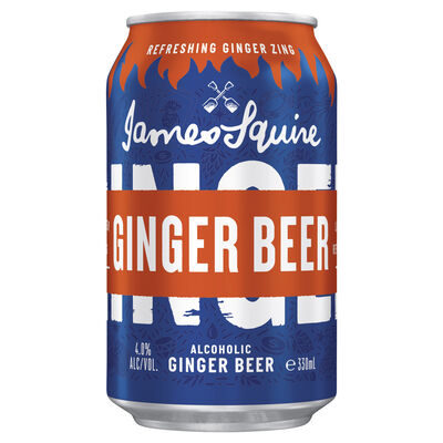 James Squire Ginger Beer Can 330mL Each | Liquorland