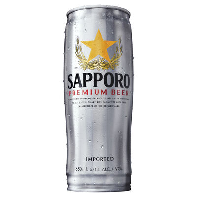 Sapporo Can 650mL Each | Liquorland