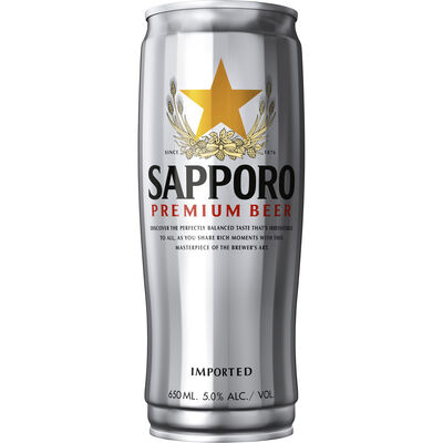 Sapporo Can 650mL Each | Liquorland
