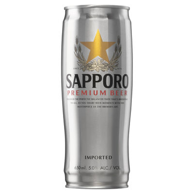 Sapporo Can 650mL Each | Liquorland