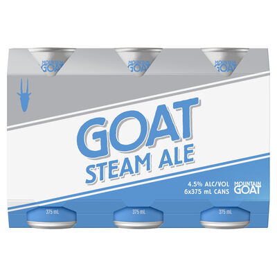 Mountain Goat Steam Ale Can 375mL Pack 6 | Liquorland