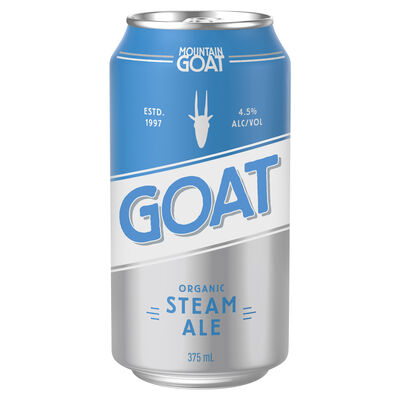 Mountain Goat Steam Ale Can 375mL Each | Liquorland