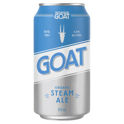 Mountain Goat Steam Ale Can 375mL Each | Liquorland