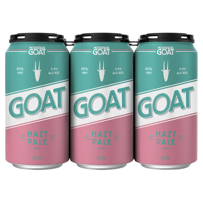 Mountain Goat Hazy Pale Ale Can 375mL Pack 6 | Liquorland
