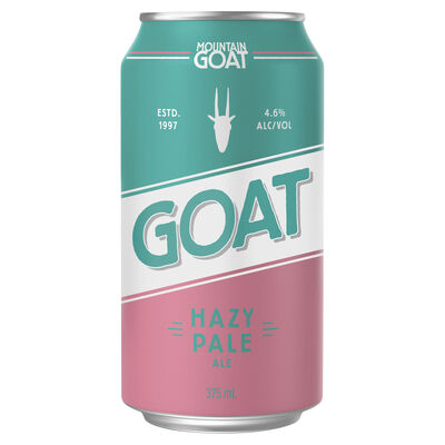 Mountain Goat Hazy Pale Ale Can 375mL Each | Liquorland