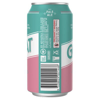 Mountain Goat Hazy Pale Ale Can 375mL Each | Liquorland
