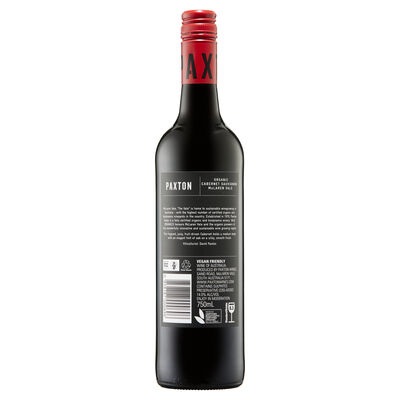 Paxton Vale Organics Cabernet Sauvignon 750mL Each | undefined