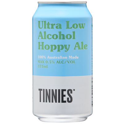 Tinnies Ultra Low Alcohol Can 375mL Each | Liquorland