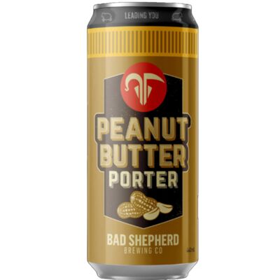 Bad Shepherd Peanut Butter Porter Can 440mL Each | Liquorland