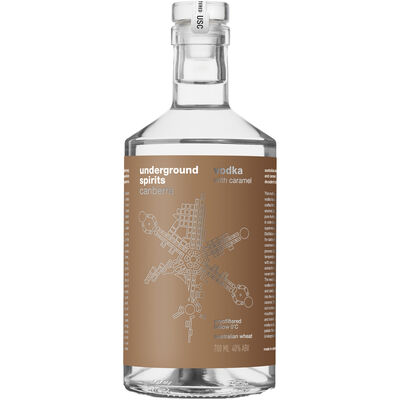 Underground Spirits Caramel Vodka 700mL Each | Liquorland