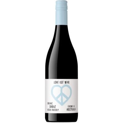 Love Not War Organic Shiraz 750mL Each | undefined