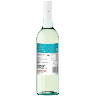 Zilzie Liv Lighter Pinot Grigio 750mL Each | undefined