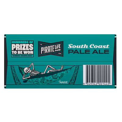 Pirate Life South Coast Pale Ale Can 355mL Carton 16 | Liquorland