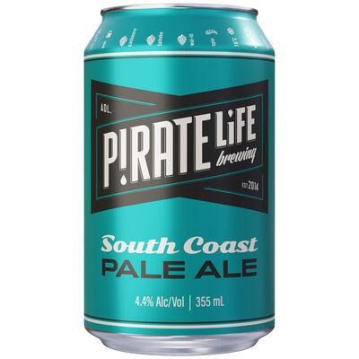 Pirate Life South Coast Pale Ale Can 355mL Each | Liquorland