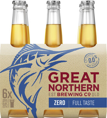 Great Northern Zero Bottle 330mL Pack 6 | Liquorland