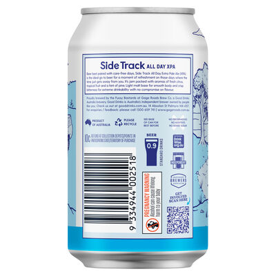 Gage Roads Side Track All Day Xpa Can 330mL Each | Liquorland