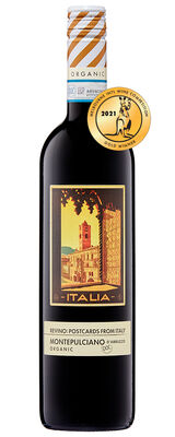 Postcards From Italy Organic Montepulciano 750mL Each | undefined