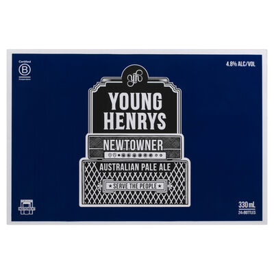 Young Henrys Newtowner Pale Ale Bottle 330mL Carton 24 | Liquorland