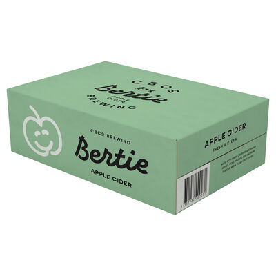 Cbco Bertie Cold Pressed Apple Cider Can 375mL Carton 24 | Liquorland