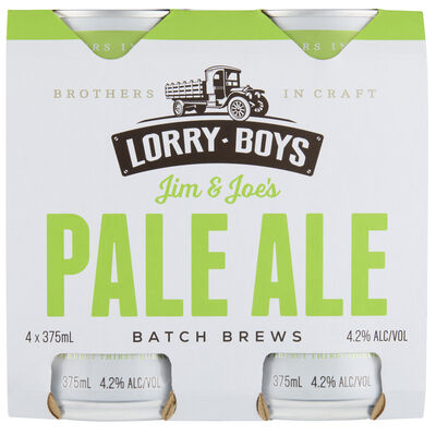 Lorry Boys Pale Ale Can 375mL Pack 4 | Liquorland