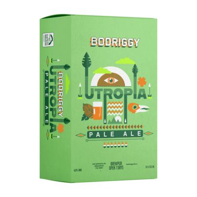 Bodriggy Utropia Pale Ale Can 355mL Carton 24 | Liquorland