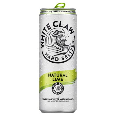 White Claw Hard Seltzer Natural Lime 330mL Carton 24 | Liquorland