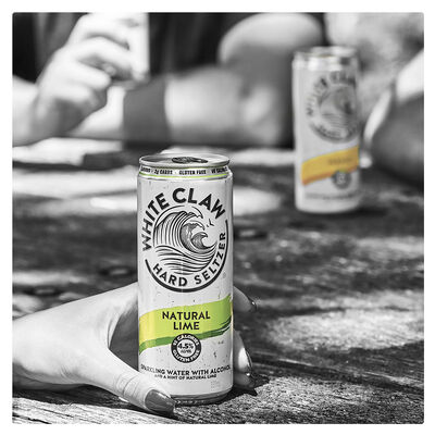 White Claw Hard Seltzer Natural Lime 330mL Pack 4 | Liquorland