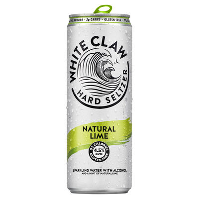 White Claw Hard Seltzer Natural Lime 330mL Each | Liquorland
