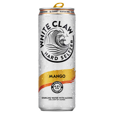 White Claw Hard Seltzer Mango 330mL Each | Liquorland