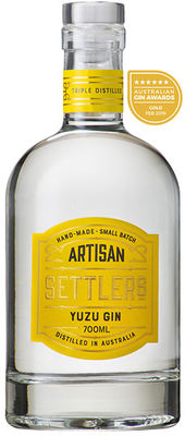 Settlers Yuzu Gin 700mL Each | Liquorland