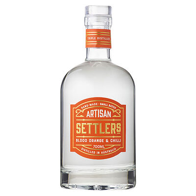 Settlers Blood Orange And Chilli Gin 700mL Each | Liquorland
