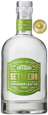 Settlers Coriander Leaf Gin 700mL Each | Liquorland