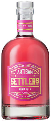 Settlers Pink Gin 700mL Each | Liquorland