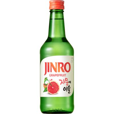 Jinro Grapefruit Soju Bottle 360mL Each | Liquorland
