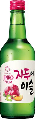 Jinro Plum Soju Bottle 360mL Each | Liquorland