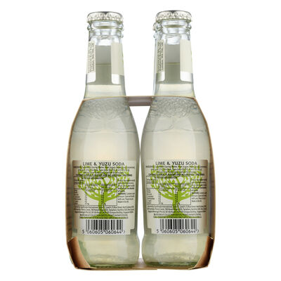 Fever Tree Lime Yuzu Soda 200mL Pack 4 | undefined