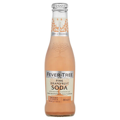 Fever Tree Pink Grapefruit Soda 200mL Each | Liquorland