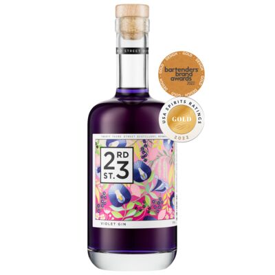 23rd Street Distillery Violet Gin 700mL Each | Liquorland