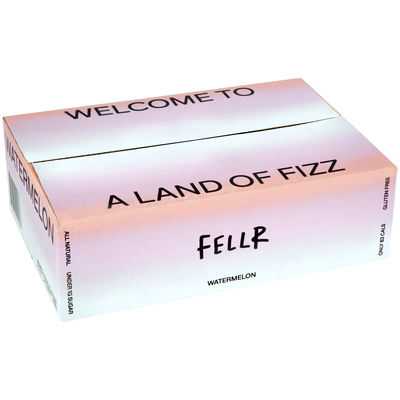 Fellr Watermelon Brewed Alcoholic Seltzer Can 330mL Carton 24 | Liquorland