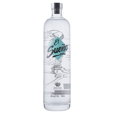 El Sueno Tequila Silver Bottle 700mL Each | undefined
