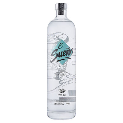 El Sueno Tequila Silver Bottle 700mL Each | undefined