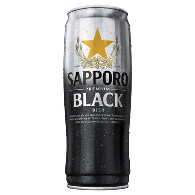 Sapporo Black Can 650mL Each | Liquorland