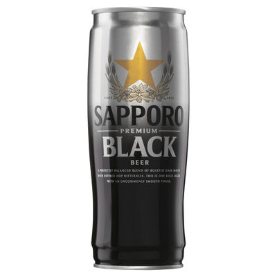 Sapporo Black Can 650mL Each | Liquorland