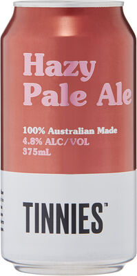 Tinnies Hazy Pale Can 375mL Each | Liquorland