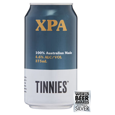 Tinnies Xpa Can 375mL Each | Liquorland