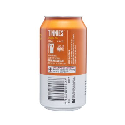 Tinnies Pacific Ale Can 375mL Each | Liquorland