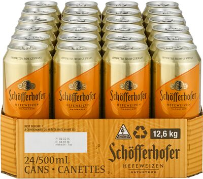 Schofferhofer Hefe Can 500mL Carton 24 | undefined